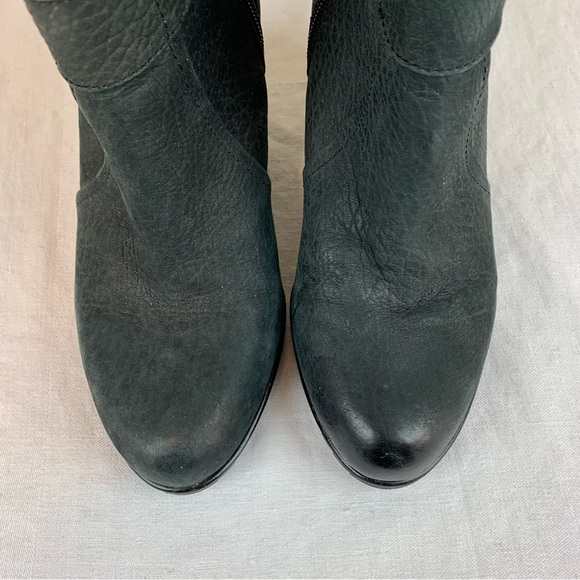 Kenneth Cole Reaction Leather Storm Wedge Ankle Boot- Sz 7 - Picture 3 of 13